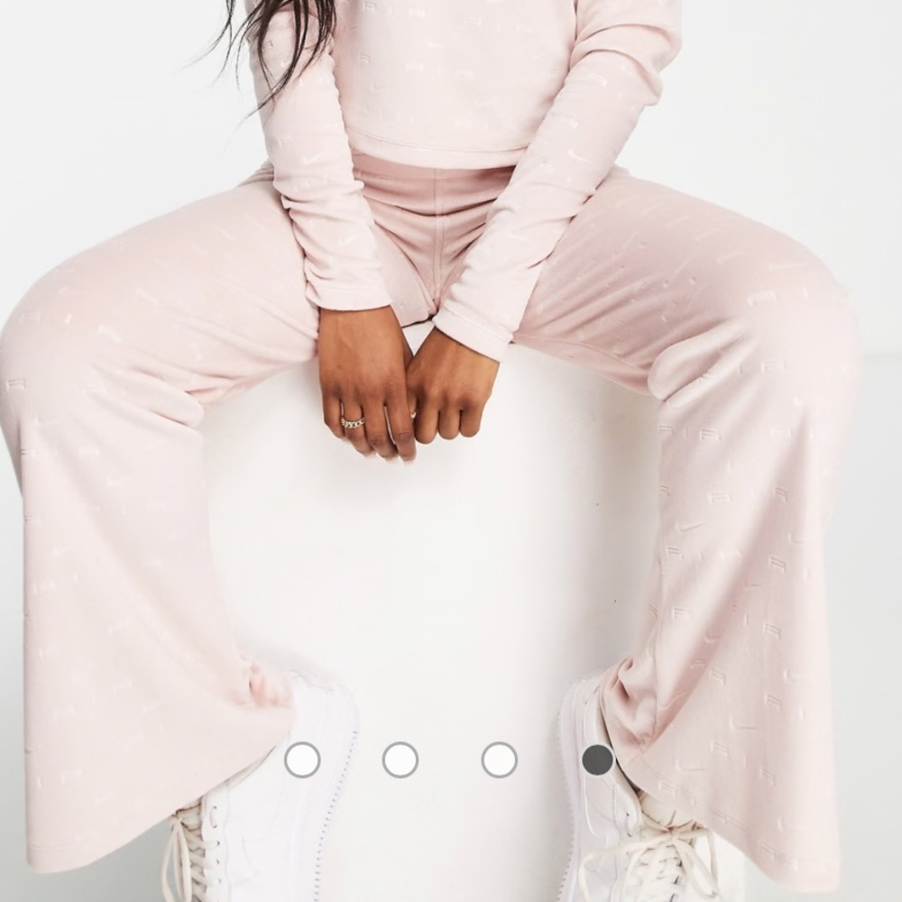 Nike Light Pink Tracksuit Pants
